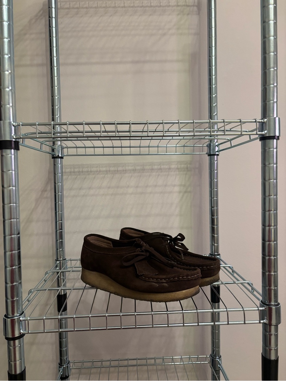 Clark’s Original Wallabees in Brown Suede